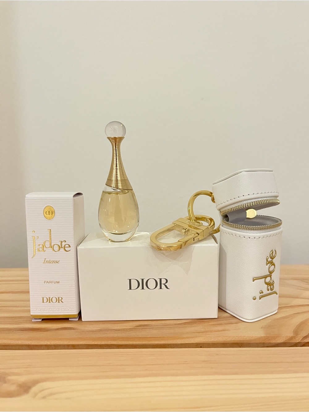 Dior J'adore Bag Charm Keychain & Mini